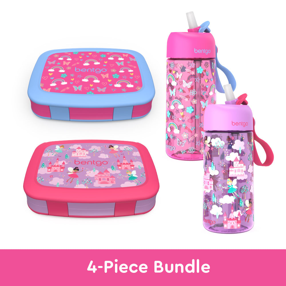 bentgo-kids-prints-lunch-boxes-and-water-bottles-v9 bentgo-lunch-box-bottle-bundle-rainbow-fairy-1.jpg