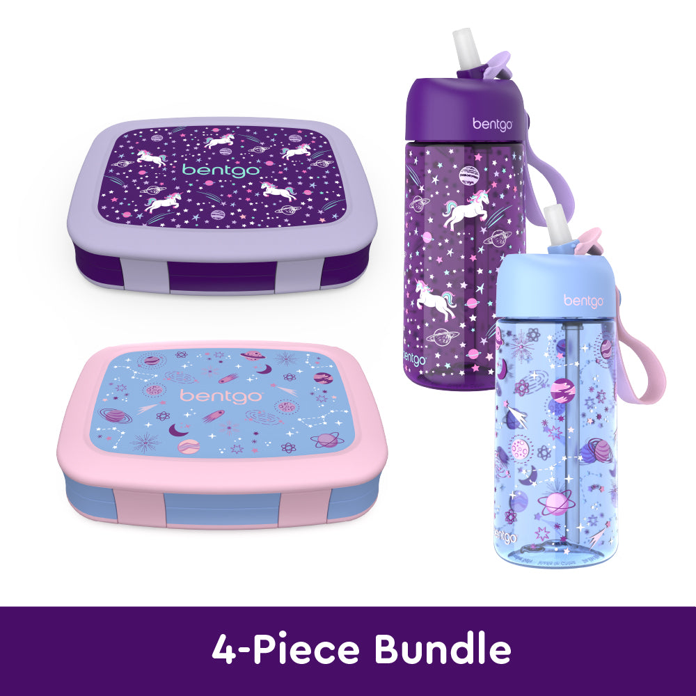 bentgo-kids-prints-lunch-boxes-and-water-bottles-v9 bentgo-lunch-box-bottle-bundle-unicorn-galaxy-1.jpg
